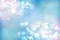 Abstract blue pastel bokeh background texture with bright soft c