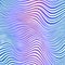 Abstract blue and pink striped waves background