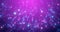 Abstract blue and purple bright glowing stars glamorous festive sparkling energy magical particles, abstract background