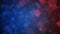 Abstract Blue and Red pixel block background