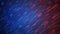 Abstract Blue and Red pixel block background