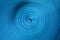 Abstract blue spiral blurry background