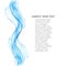 Abstract blue stylish line smoke wave