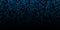 Abstract blue technology horizontal luminous background. Gradient blue digital glow pixel circle texture pattern. Vector