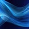 Abstract Blue Wave Background 2