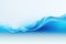 Abstract blue wave background. Stylized water flow banner