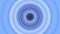 Abstract blue and white pulsating circles, virtual reality radial interface. Media. Music equalizer with pulsating and