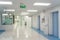 Abstract blur of beautiful hospital and clinic interior for background