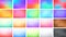 Abstract Blur Color Gradient Background Set A4 Landscape