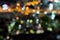 Abstract blur defocus city night light