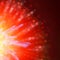 Abstract blur firework background