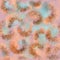 Abstract blur of furry animal skin Light pastel bleached delicate pink, blue, coral, peach, apricot colors