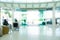 Abstract blur hospital and clinic interior