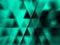 Abstract  blurred black and cyan geometric background with triangles texture design, Diamond pattern exposure speed