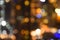 Abstract blurred bokeh background with glittering night city lights