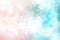 Abstract blurred festive delicate winter christmas or Happy New Year background texture with shiny light turquoise pink and bright