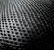 Abstract, blurred, geometric mesh background. Modern dark texture. Blurred chain mail, rhombus