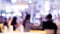 Abstract blurred group of asian friends meeting in the restaurant background