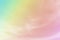 Abstract blurred soft cloud background with a pastel multicolored gradient