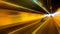 Abstract blurred speed motion in highway road tunnel