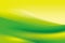 Abstract Blurry Green Yellow Wavy Background