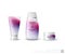 Abstract body care cosmetic brand concept. Tube cream, shampoo p