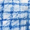 Abstract boho, Scandinavian monochrome background. Blue-white watercolor with marble texture cage. Best for the print, fabric