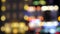 Abstract bokeh of defocused city lights