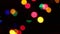 Abstract bokeh holiday background. Decorative twinkling garlands. Christmas and new year lights blinking. Celebration