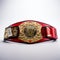 Abstract Boxing championship belt. Champion sport.