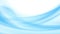 Abstract bright blue white blurred waves video animation