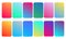 Abstract bright colorful vector gradients collection Vector