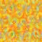 Abstract bright yellow - orange blurred fluffy woolly skin of a wild animal Exotic tropical pattern