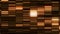 Abstract bronze or brown vertical bars with many horizontal shimmering lines. Motion. Disco wall background, interior
