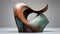 Abstract Bronze Sculpture Inspired By Henry Moore And Karl Blossfeldt