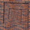 Abstract brown red spiral brick wall pattern background texture. Brown grunge brick wall spiral pattern fractal background brick w