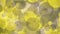 Abstract bubbles in yellow and grey