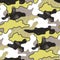 Abstract camouflage pattern