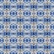 Abstract celestial blue seamless pattern. Skiey background.