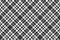 Abstract check pixel plaid seamless pattern black white