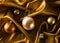 Abstract christmas background on luxury cloth