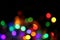 Abstract christmas color lights background