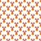 Abstract Christmas deer pattern wallpaper. Vector