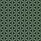 Abstract circle batik seamless pattern
