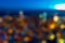 Abstract cityscape bokeh background