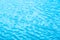 Abstract close up blue water sea