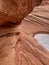 Abstract Close Up of Red Sand Stone Rock Formation