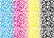 Abstract CMYK Pattern Background Textures