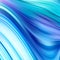 Abstract Color Background. Blue Wavy Fluid Shapes. Vector Illustration for Your Creative Design. Beautiful Interweaving