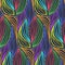 Abstract color pattern with magic leaves and drops